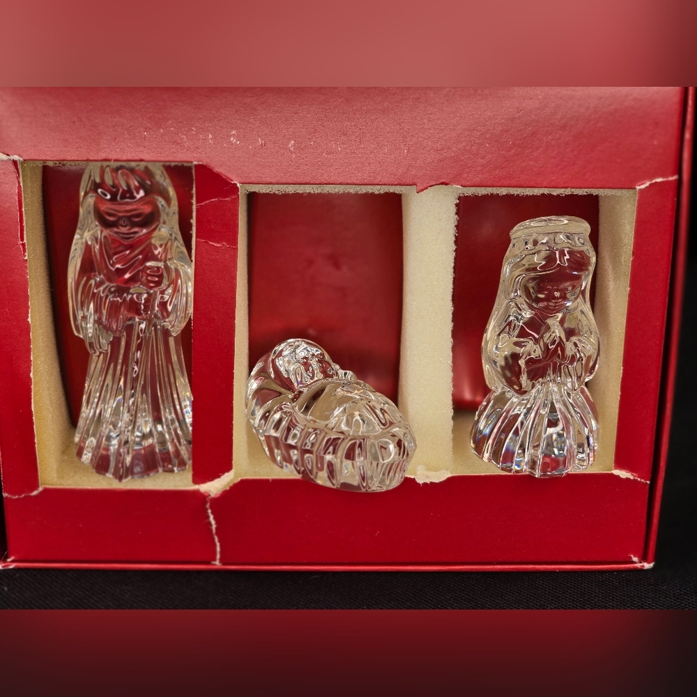 Marquis Waterford Nativity Holy Family set